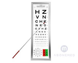 Illuminated eye chart Luxvision CP-5000